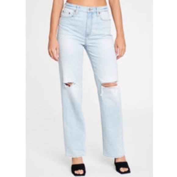 DAZE Sundaze High Rise Vintage Straight Denim NWT - Picture 1 of 3